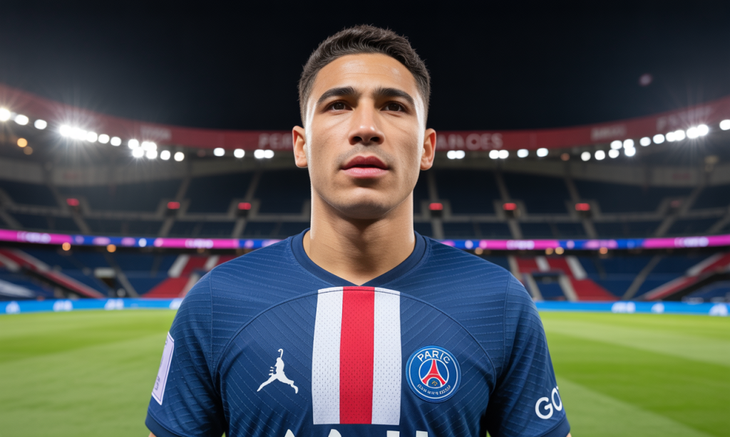 découvrez le salaire d'achraf hakimi au psg, incluant les chiffres, les primes et les détails complets de son contrat.
